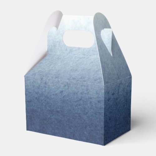 Create Own Blue White Watercolor Sea Beach Favor Boxes