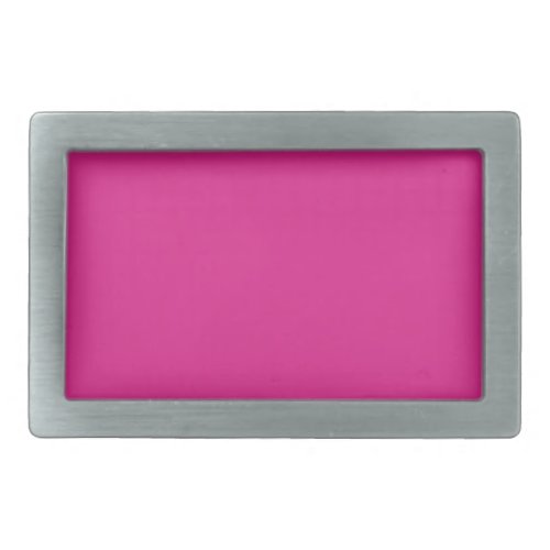 Create Own CERISE PINK Custom Text Personalized Belt Buckle