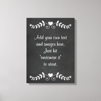 Create own chalkboard wall art - menu,sign,proverb