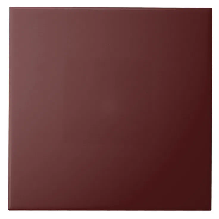 Create Own Elegant Burgundy Ceramic Tile Zazzle