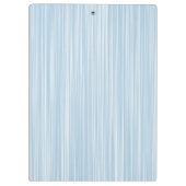 Create Own Personalized Gift |Baby Blue Watercolor Clipboard (Back)