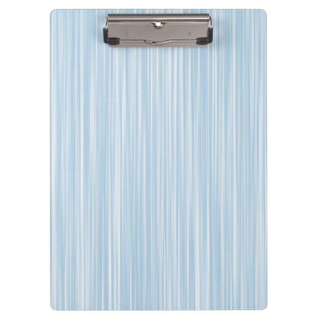 Create Own Personalized Gift |Baby Blue Watercolor Clipboard (Front)