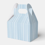 Create Own Personalized Gift |Baby Blue Watercolor Favor Boxes (Front Side)