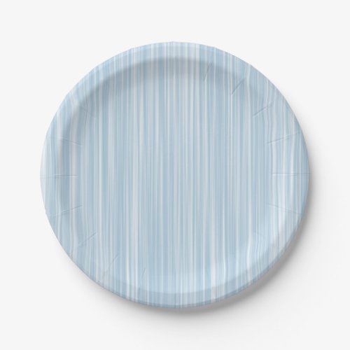 Create Own Personalized Gift Baby Blue Watercolor Paper Plates