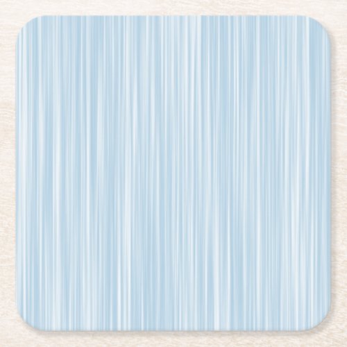 Create Own Personalized Gift Baby Blue Watercolor Square Paper Coaster