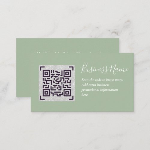 Create own QR Code Business Card _ Lots of Colors