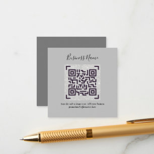 Create own QR Code Business Card - Lots of Colors