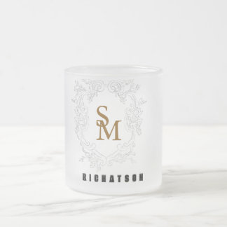 Create Personalize professional Frosted Glass 10oz Coffee Mug