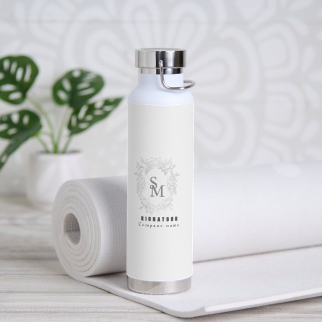 Create Personalize professional Simple  Water Bottle (Yoga (Rotated))
