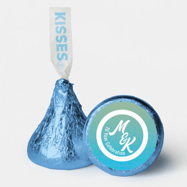 Create Personalized Blue Candy Favors (Front)