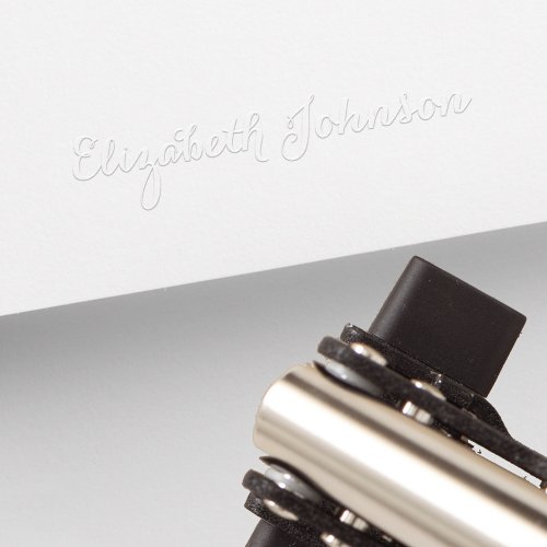 Create Personalized Custom Elegant Name Signature Embosser