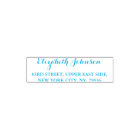 Create Personalized Elegant Name Return Address