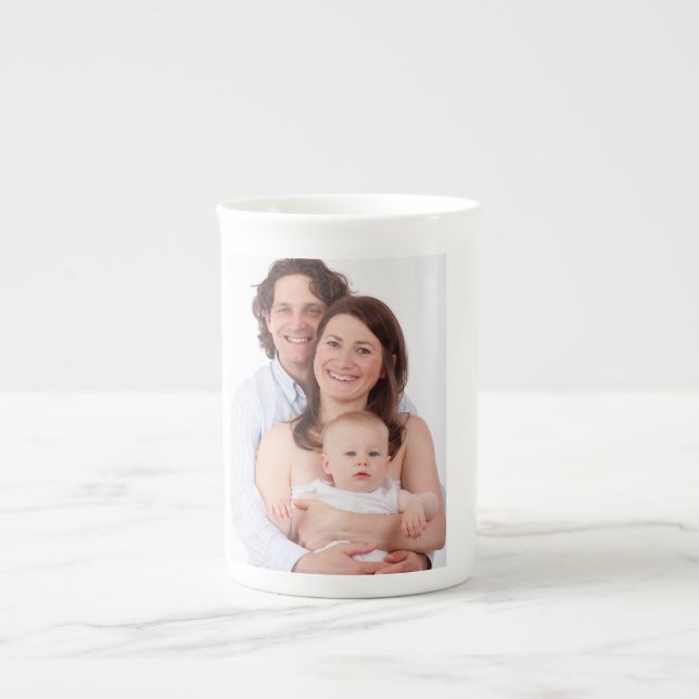 Create Personalized Photo Bone China Mug (Front)