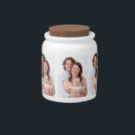 Create Personalized Photo Candy Jar<br><div class="desc">Place a verticle photo of your family and it will be placed around the candy jar Fun gift mug for Christmas,  Thanksgiving or birthdays</div>