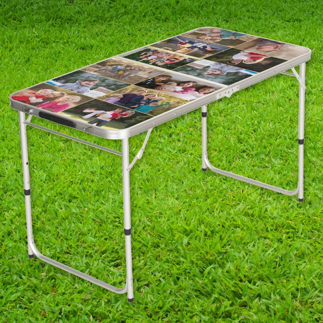 Create Photo Collage Tailgate Size Beer Pong Table (Create Photo Collage Tailgate Size Beer Pong Table)