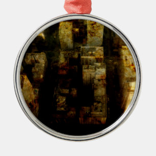 create premium round ornament