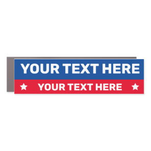 Create President Election 2020 Template Car Magnet