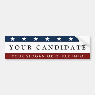 Create Presidential Election Bumper Sticker