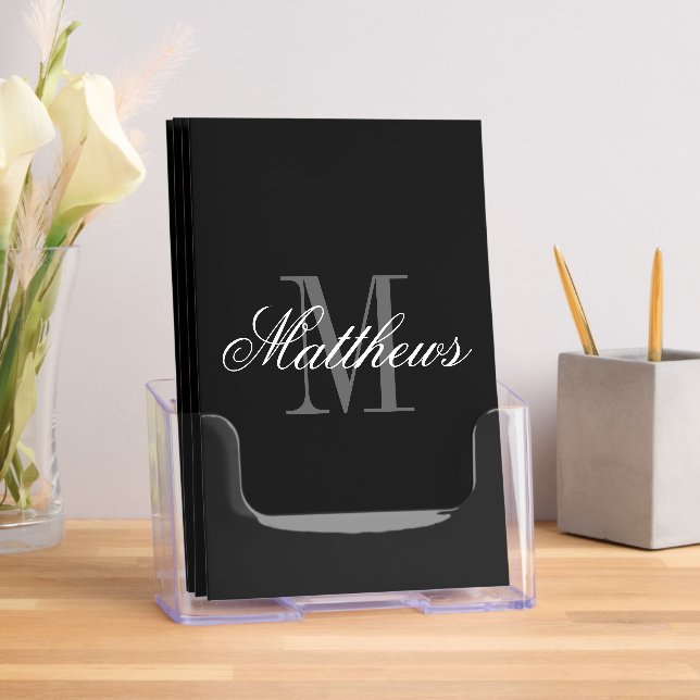 Create professional brochures with custom monogram (Insitu)