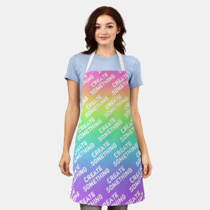 Create Something Rainbow Apron