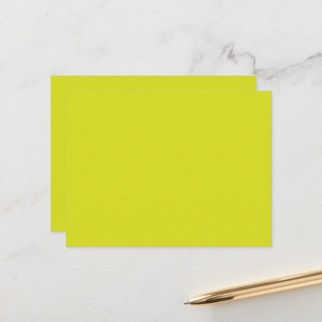 Create Stunning Visual Appeal Yellow Background Postcard (Front/Back In Situ)