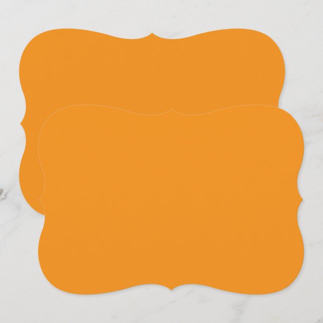 Create Stunning Visuals with Orange Background Note Card (Front/Back)