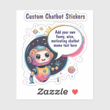 Create Talking Chatbot Memes Cartoon Templates Sticker