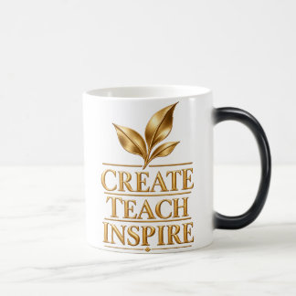 Create Teach Inspire - Teachers Gift Color Morph Mug