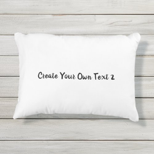 Create Text Printed Home Living Garden  Outdoor Outdoor Pillow