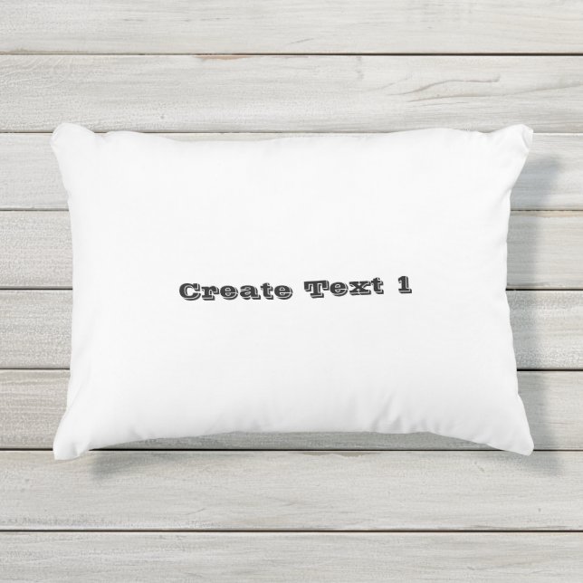 Create Text Weddings Gifts & Favors Anniversary Outdoor Pillow (Front)