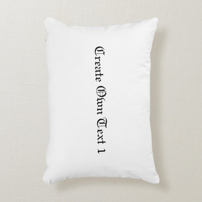 Create Text Weddings Gifts & Favors Newlyweds Cool Accent Pillow (Front(Vertical))
