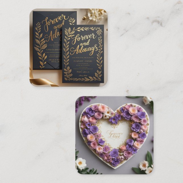 Create the Perfect First Impression Married Enclosure Card (Front/Back)