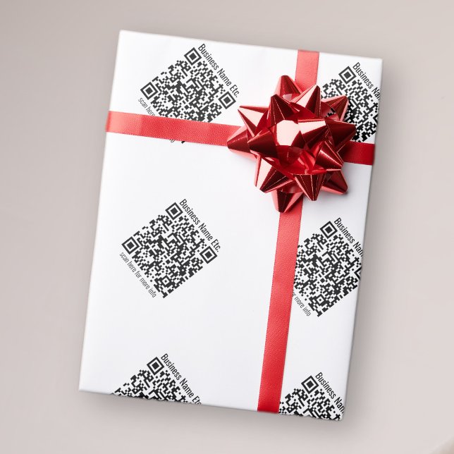 Create Tiled QR Code Wrapping Paper (Creator Uploaded)