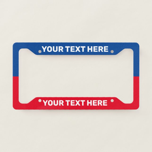 Create USA Midterm Election 2022 Template License Plate Frame (Front)