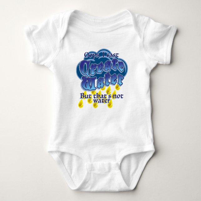 Create Water Baby Bodysuit (Front)