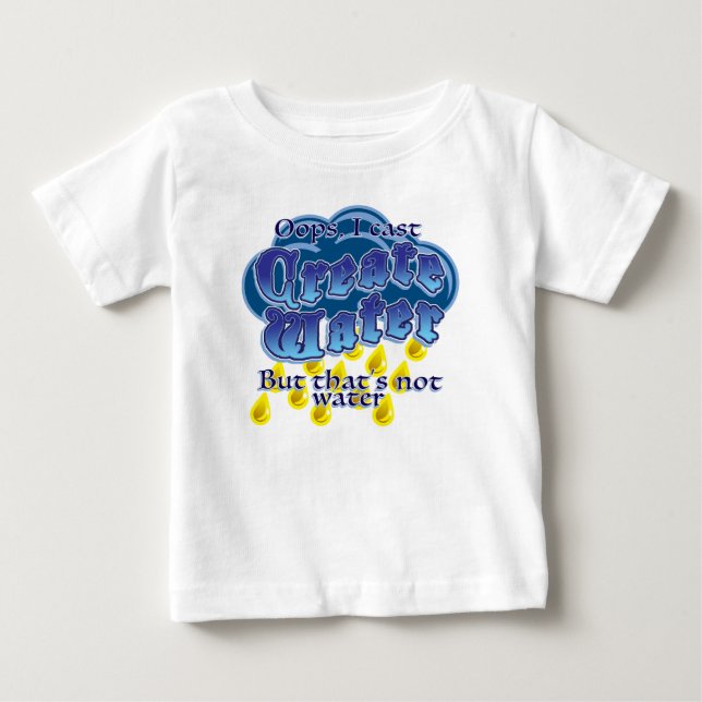 Create Water Baby T-Shirt (Front)
