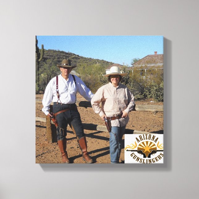 Create Wrapped Canvas Gunslinger Photo Print (Front)