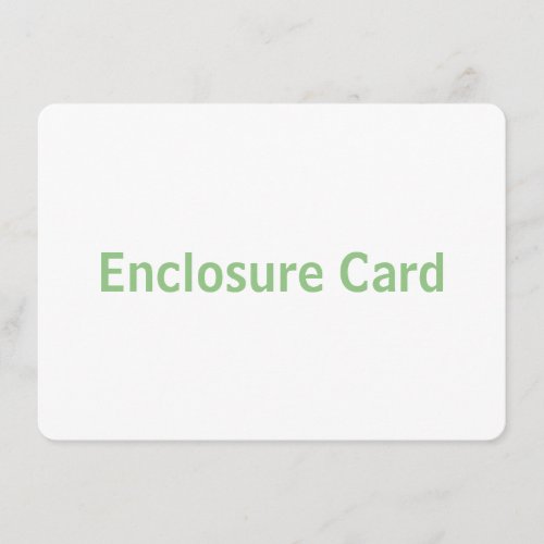 Create You Own 4.5" x 6.25" Rounded Enclosure Card