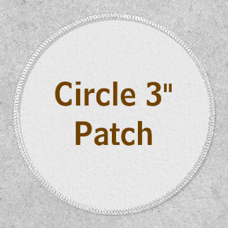 Create You Own Circle 3" Patch