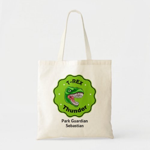 Create You Own T_Rex Dinosaurs Roaring Adventure  Tote Bag