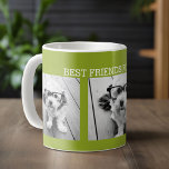 Create Your 3 Instagram Photo Collage Custom Text Coffee Mug<br><div class="desc">Use 3 square photos to create a unique and personal gift. Or you can keep the hipster puppy and make a trendy keepsake. If you need to adjust the pictures,  click on the customize tool to make changes.</div>