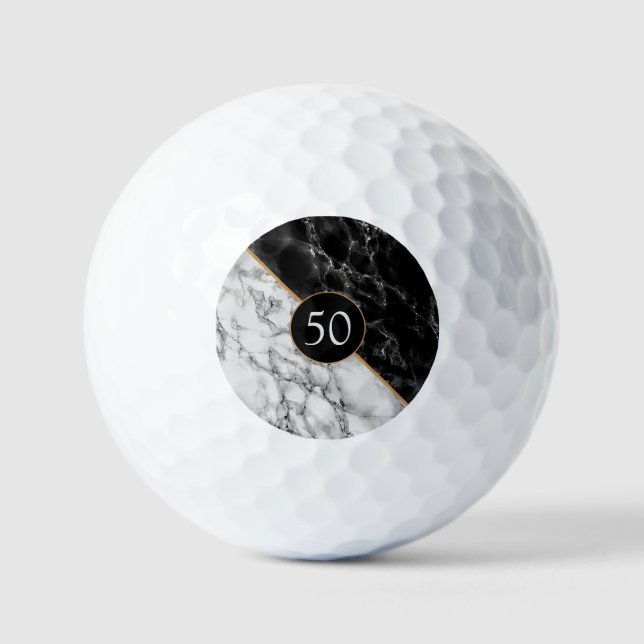 Create Your Birthday Anniversary Golf Balls Gift (Front)