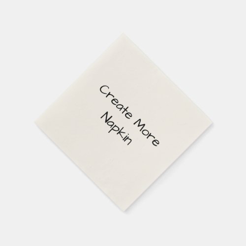 Create Your Brand Promotion Standard Cocktail Napkins