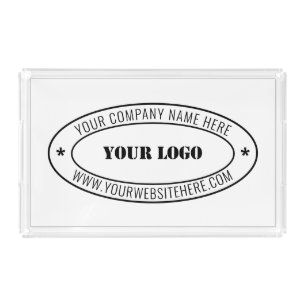 Create Your Branded Business Acrylic Tray Template