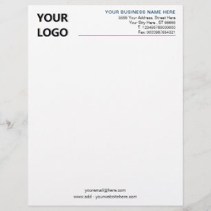 Create Your Branded Business Letterhead Template