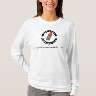 Create Your Business Logo and Website Address T-Shirt