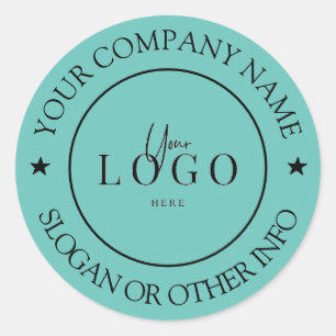 Create Your Business Logo Custom Classic Round Sti Sticker