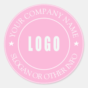 Create Your Business Logo Custom Classic Round Sti Sticker
