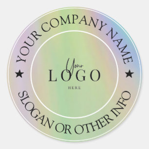 Create Your Business Logo Custom Classic Round Sti Sticker