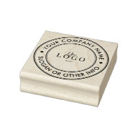 Your Business Logo Custom Rubber Stamps